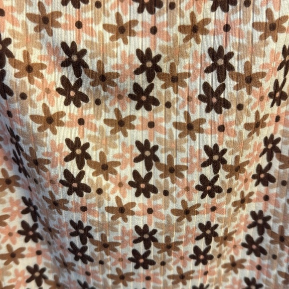 Lily Bleu Brown and Black Sleeveless Scoop Neck Sundress - Picture 4 of 5